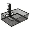 thumbnail image 1 of 【360 degree rotation under desk drawer Clamp-on Swivel Alloy Steel Drawer Desktop Organizer Easy to Instal/High capacity/desk drawer desk accessories (Black), 1 of 7