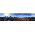 thumbnail image 1 of 360 degree view of a city, Central Park, Manhattan, New York City, New York State, USA 2009 Poster Print (22 x 5), 1 of 1