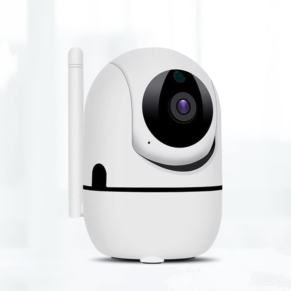 360° panoramic indoor security camera | 1080P HD + AI human body detection | Two-way voice + infrared night vision | Wireless WiFi remote monitoring