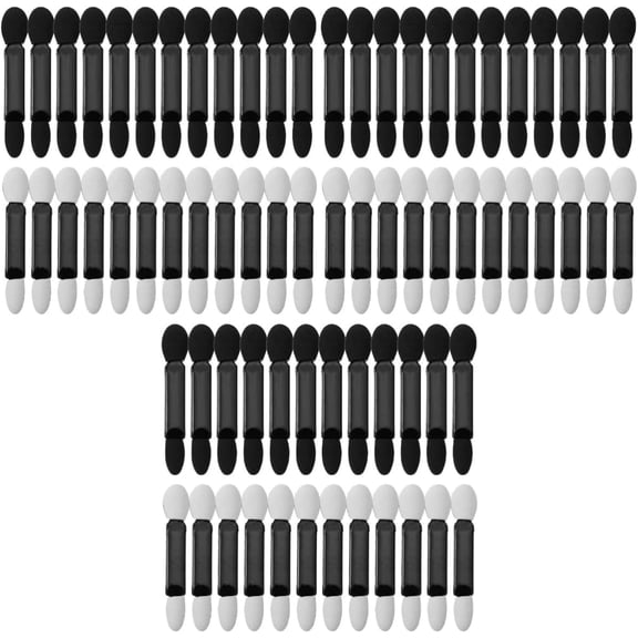 360 pcs Supplies Disposable Dual for Sponge Makeup Ended Brush Wand Girls Cosmetic Tipped Double Shadow Eye Sides Applicator Portable Daily Eyeshadow Lady Tools Women Short Supple