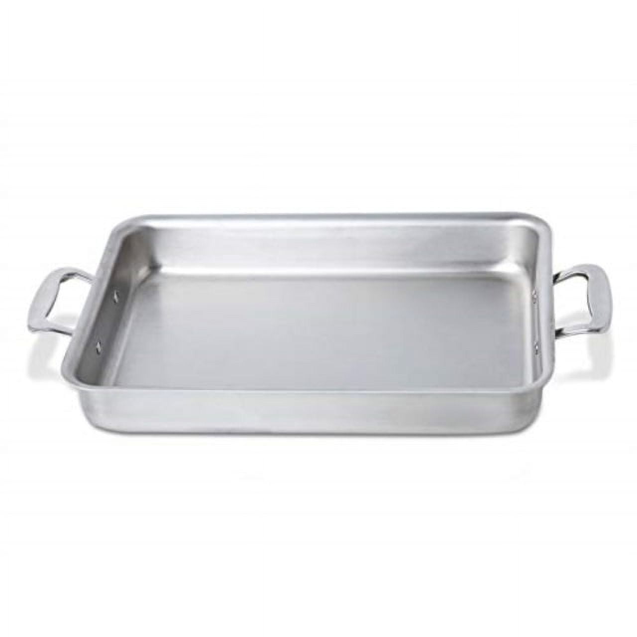 360 Stainless Steel Baking Pan 9x13, Handcrafted in the USA, 5 Ply,  Surgical Grade Stainless Bakeware, Professional Grade Casserole Dish,  Roasting Pan