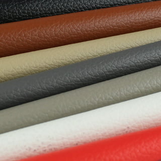 Faux Leather Fabric Soft PVC Material Grained Leatherette Clothing