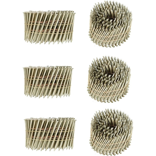 3600 Count Siding Nails 15 Degree 21/2 Inch x 0.09 Inch Collated Wire