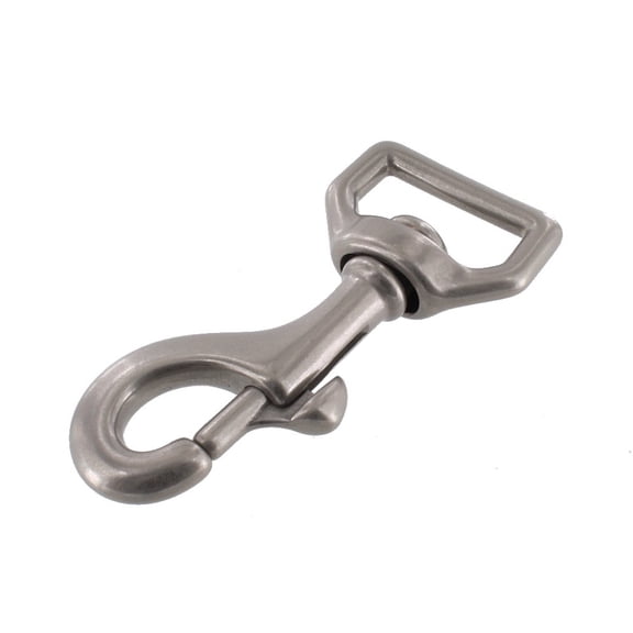 3600 Nickel Matte, Swivel Bolt Snap, Solid Brass-LL