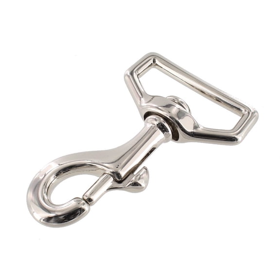 3600 Nickel Plate, Swivel Bolt Snap, Solid Brass-LL, 1-1/2"