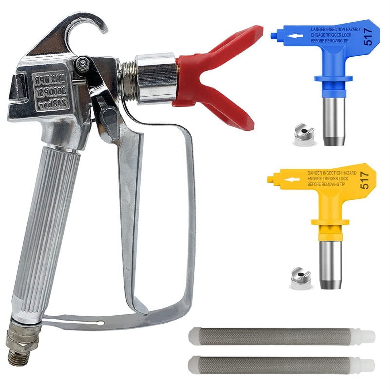 3600 PSI Airless Paint Sprayer Machine with Nozzle Seat Nozzle Guard ...