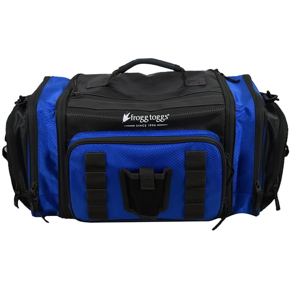 Frogg Toggs 3600 Tackle Bag with 3 Trays & Dual Access Storage for Fishing Gear Organization, Solid Elements Brown