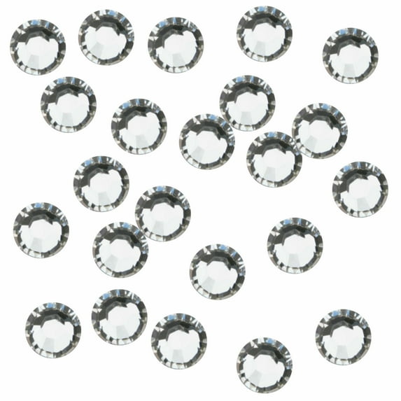 3600 pcs SS10 (3mm) Professional Korean Grade Crystal Glass Iron On Hotfix Rhinestones, Crystal Clear