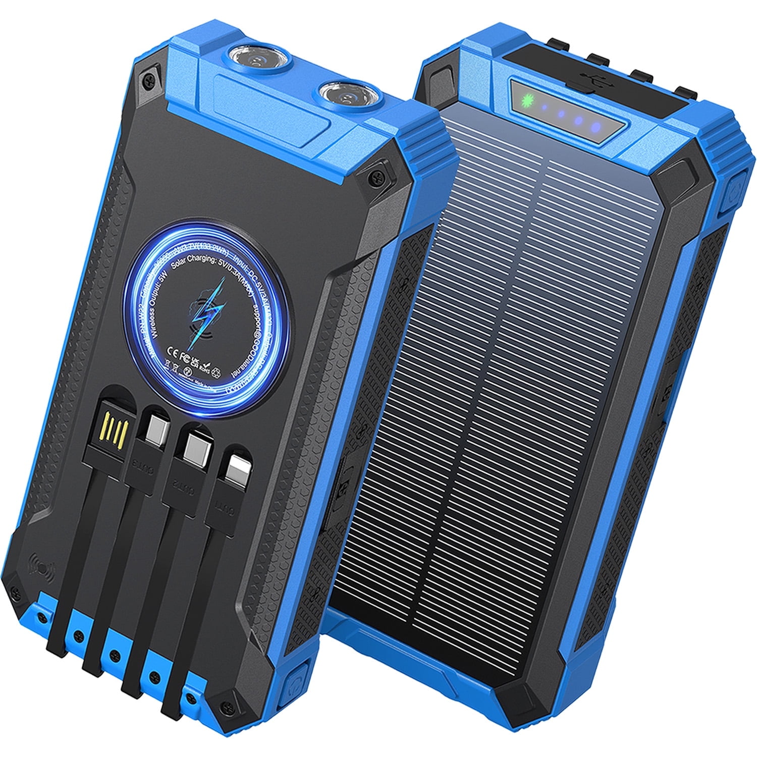 Anker PowerCore Solar 10000 New ② Open Box ANKER POWERCORE SOLAR 10000 15W POWER BANK 10,000