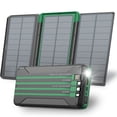 thumbnail image 1 of 46800mAh Solar Charger Power Bank 20W Fast Charging with Cables Compatible for iPhone, Android Phone, 1 of 8
