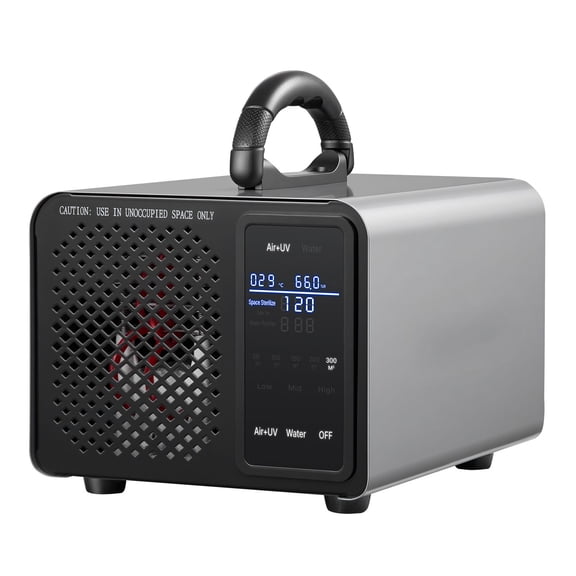 36000mg/h Commercial Ozone Generator, Industrial Deodorizer with LCD Touchscreen and Timer for Home, Smoke & Odors, Up to 3200 sq.ft