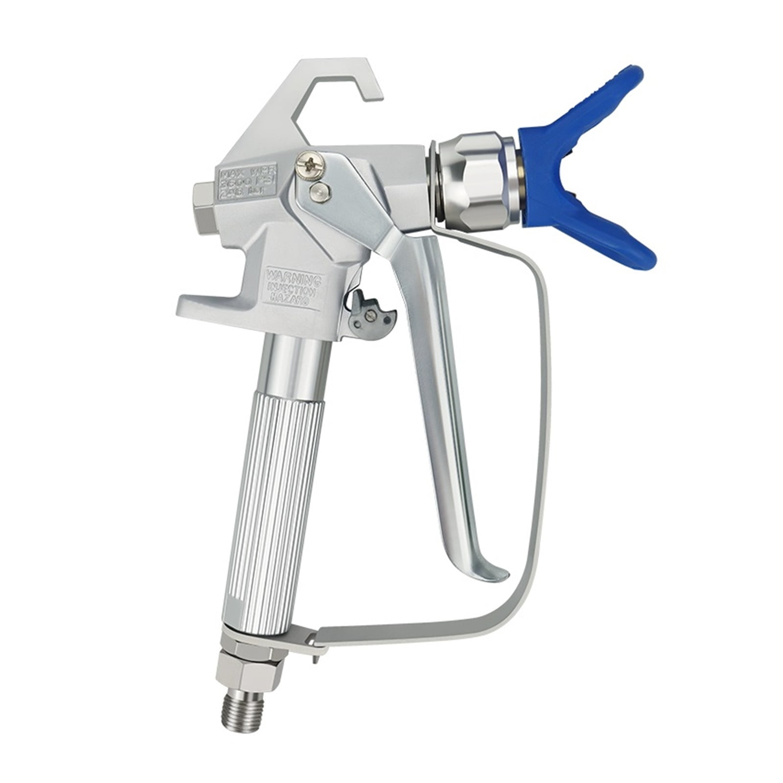 Airless Spray Gun 3600 Psi Airless High Pressure Paint Spray Gun With Tip Guard And 517 Tip 6 Airless Paint Spray Gun Filters For Paints Glazes Wood Preservatives Etc