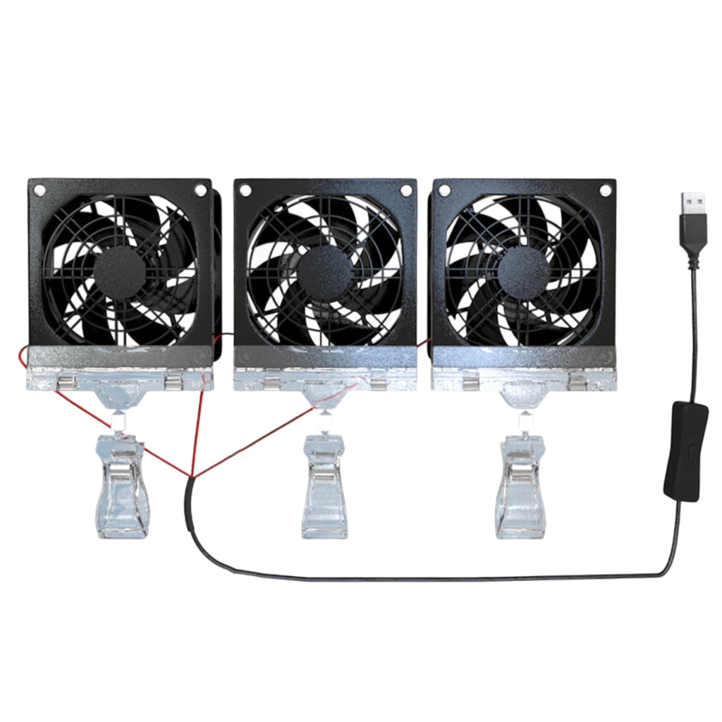 3600RPM High Speed 5V Computer Cooling Fan Adjustable Angle Design For ...