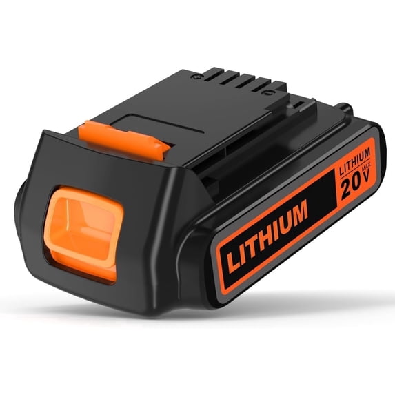 3600mAh LBXR20 Battery Replacement for Black and Decker Lithium 20V ...