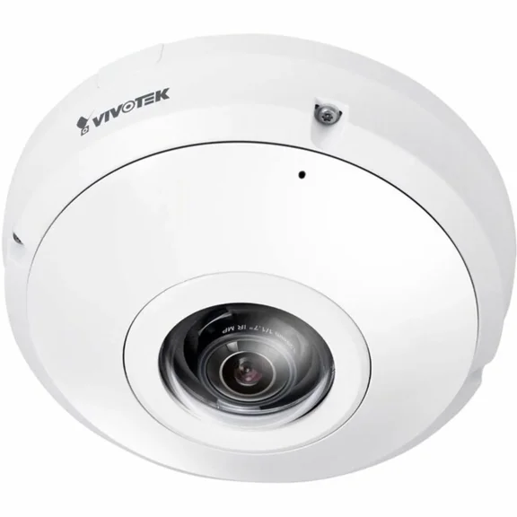 Vivotek FE9191-H-v2 12 Megapixel Indoor Network Camera, Color, Fisheye