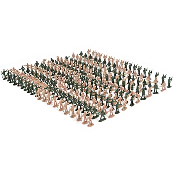 360PCS Military Soldiers Random Color Multiple Postures Army Figurine Model