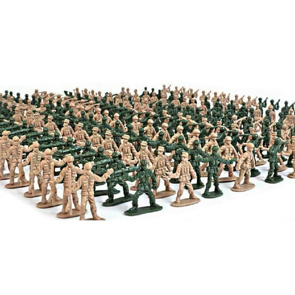 360PCS Military Soldiers Random Color Multiple Postures Army Figurine Model
