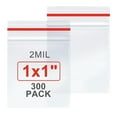 thumbnail image 1 of 360Pcs 3x5 Inch Mini Plastic Bags, Resealable Small Zip Baggies for Small Business, Storage, Gifts, Candy, Screws, Jewelry, Daily Pills, 1 of 7