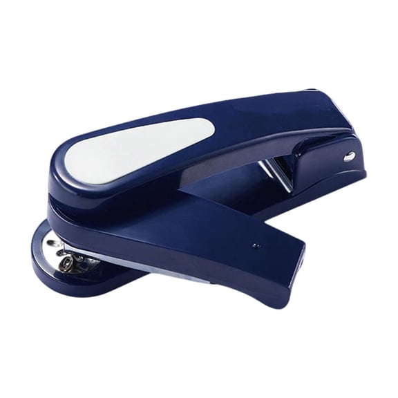 360R Rotary Stapler Dark Blue 360 Degree A3 Centerfold Stapler - 8 Rotation Angles Ergonomic Grip Compact Lightweight Sturdy Metal Build Multi-Direction Binding - For