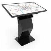 360SPB  43" Black Capacitive Touch Screen Kiosk with Windows OS, Digital Signage Display for Exhibitions