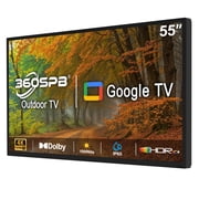 360SPB 55 Inch LCD 4K Ultra HD Smart Television with Google TV