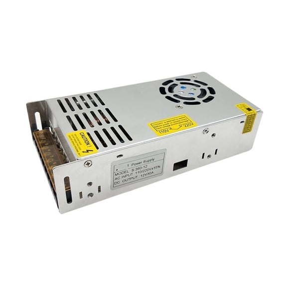 360W 12V 30A LED Strip CNC 3D Print Small Volume Single Output Switching Power Supply ,Smart Chip