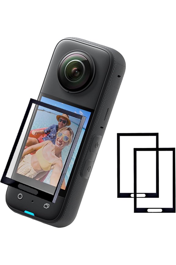360X4 Screen Protector for Insta 360X5 accessories Outdoor Adventures, 9H Optical Tempered Glass, 98% Transparency,