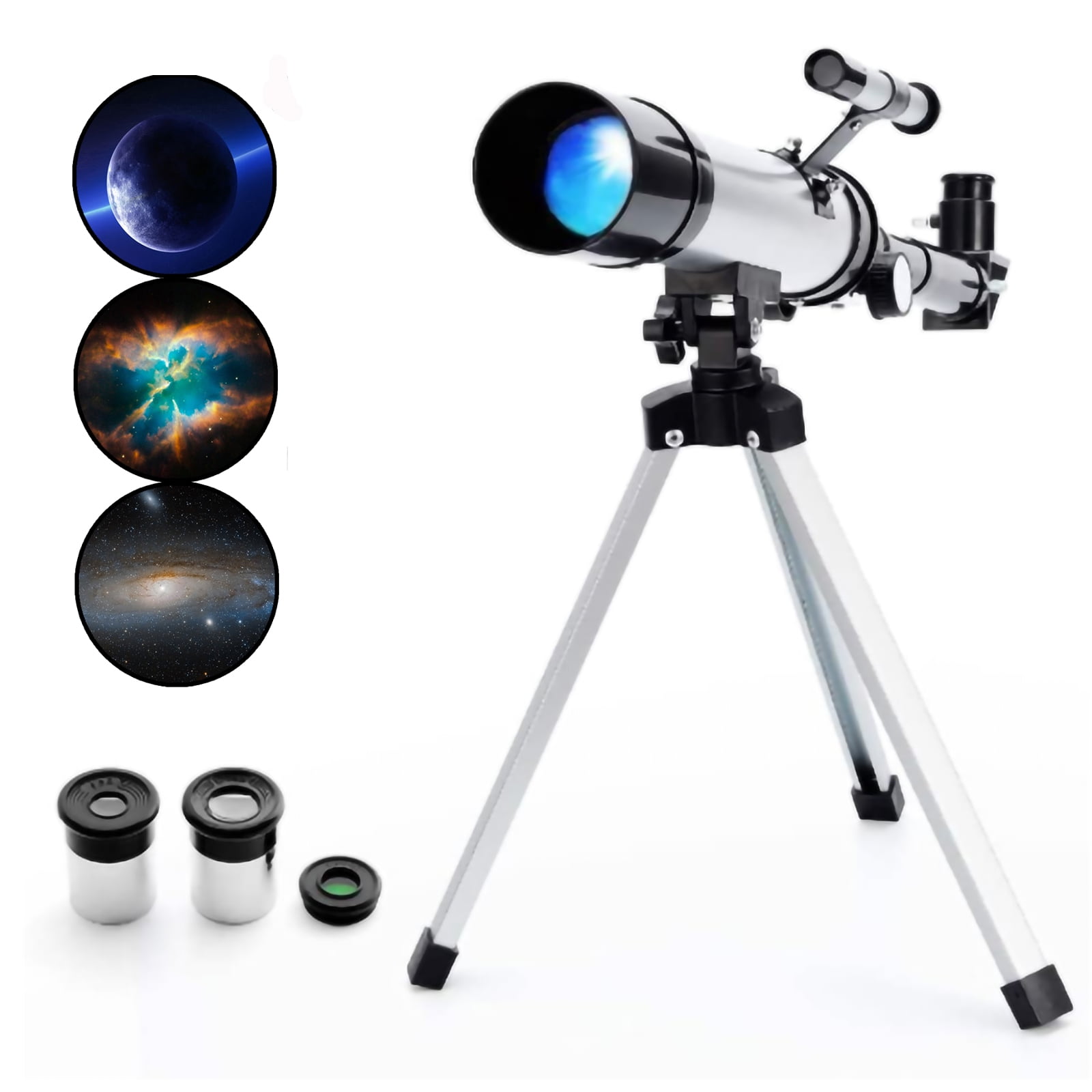 360X50mm Refractor Telescope-Professional Astronomical Refracting Telescope,Astronomy Telescope Kit,HD Find Star Telescope,Spotting Scope Telescope for Kids Beginners Adults,Best Christmas Gift