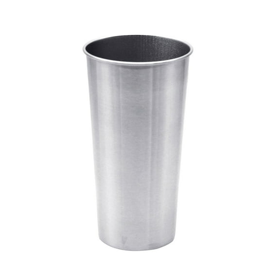 360ml/600ml Stainless Steel Pint Cups - Stackable Pint Cup Tumblers For Travel – Metal Cups For Drinking Outdoors - Reusable Steel Cups Outdoor Travel Camping Wine Beer Coffee Water Cup