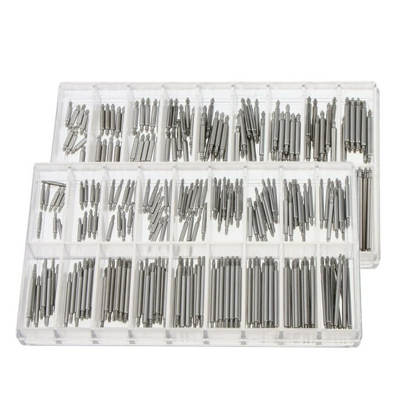 360pcs 8mm-25mm Assorted Sizes Spring Bars Strap Link Pins