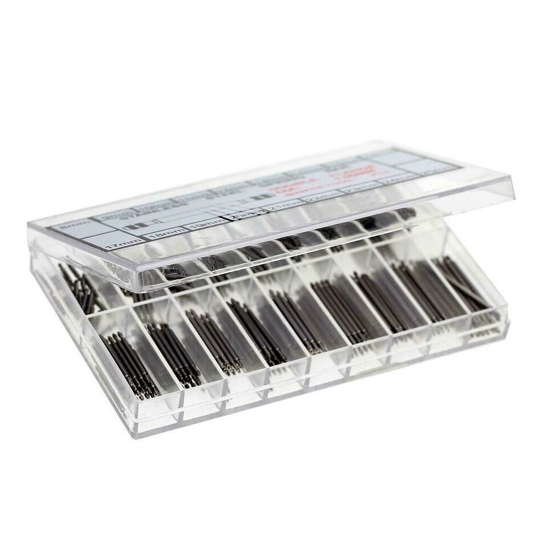 Watchmaker Spring 360pcs Watchmaker Watch Band Spring Bars Strap Link Pins Steel Repair ...