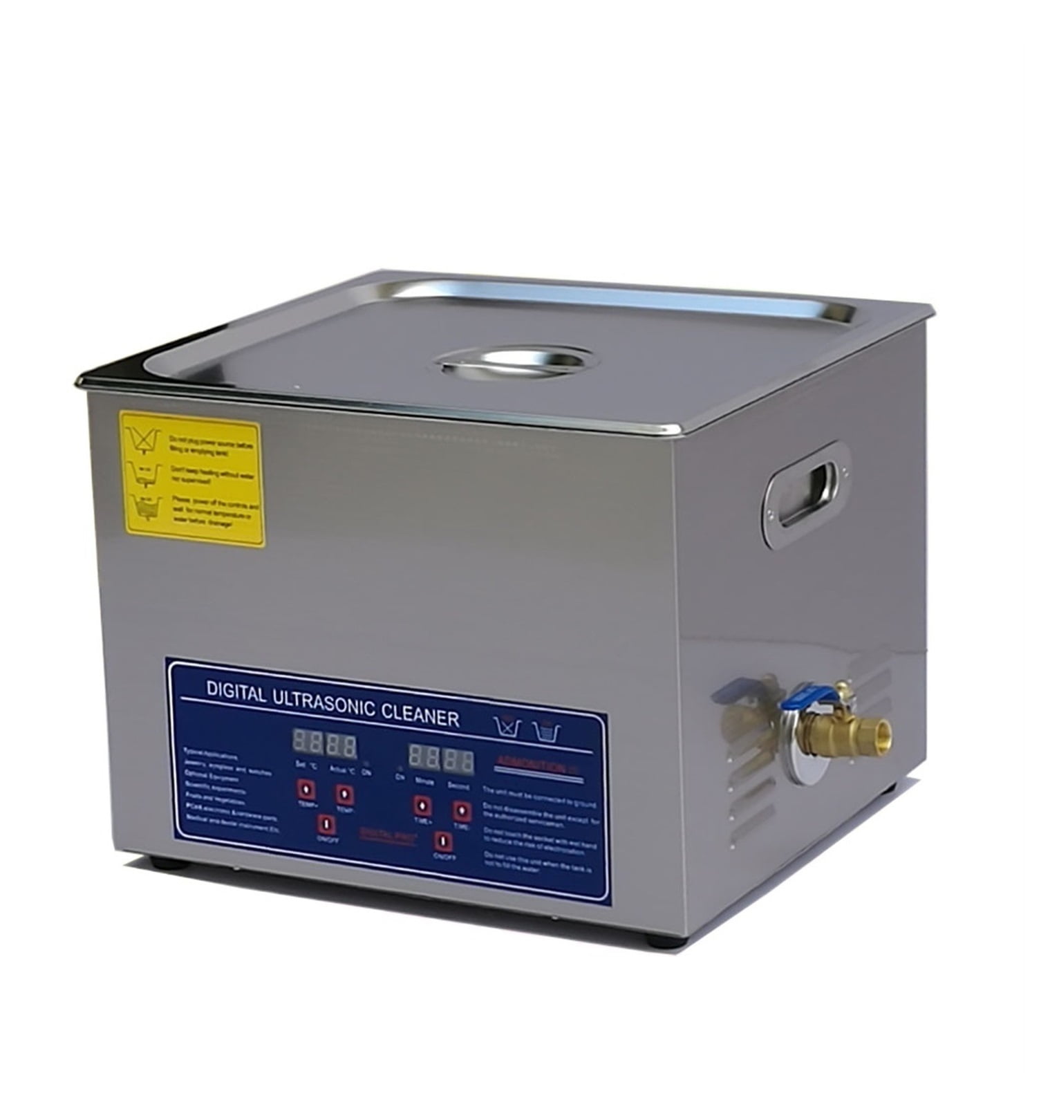 360w PS-60A 40KHz Digital Ultrasonic Cleaner 15L Stainless Steel With Free Basket ,Strong Cleaning