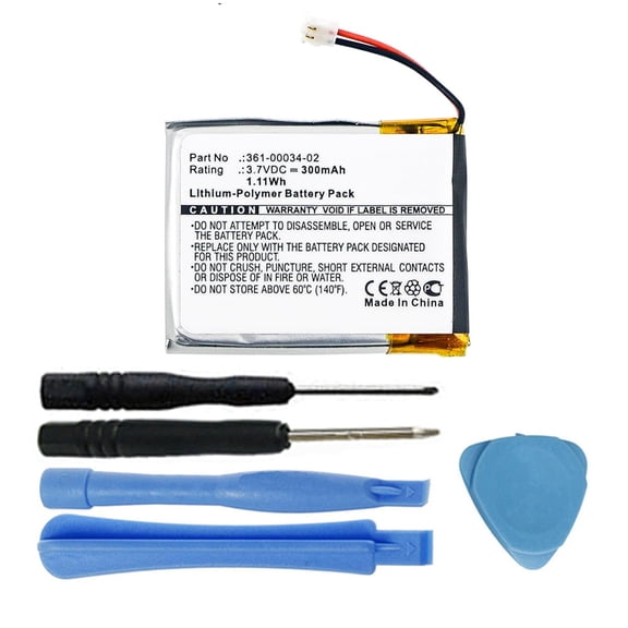 361-00034-02, FLPB342735-P1 Battery for Garmin Fenix 3, Fenix 3 HR GPS Watch