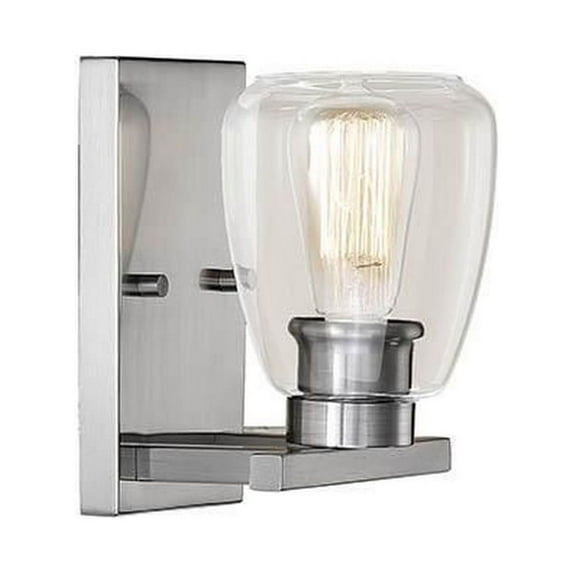 361-SN-Millennium Lighting-1 Light Wall Sconce-9.5 Inches Tall and 7 Inches Wide-Satin Nickel Finish