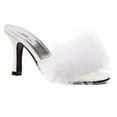 thumbnail image 1 of 361-Sasha, 3.5" Heel Maribou Slippers, 1 of 3