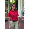 thumbnail image 1 of 361 Womens 100 Percent Polyester Performance Polo Shirt, Red, Small, 1 of 1