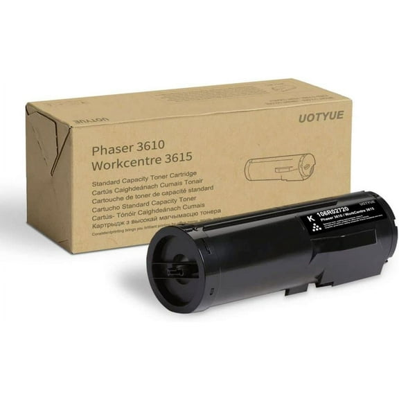 3610/Workcentre 3615 Black Standard Capacity Toner Cartridge 106R02720 - UOTY1 Pack 106R02720 Toner Replacement for Xerox Phaser 3610 WorkCentre 3615 DocuPrint M455 Printe
