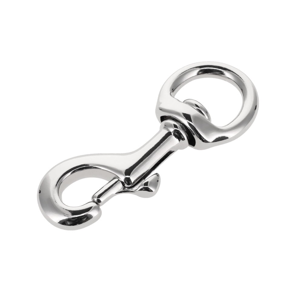 Center Bar Buckle Square 1-3/4 Inch - Nickel Plate Belt Buckle For Strap Making