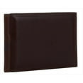 thumbnail image 1 of 3611b Brown 3 Fold Money Clip Wallet, 1 of 1