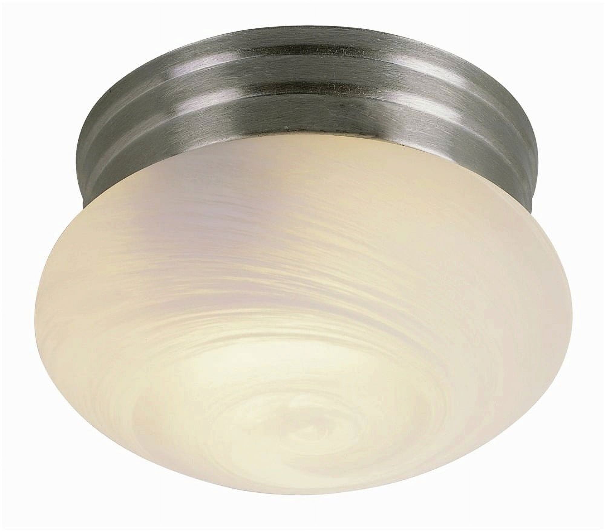 3619 BN-Trans Globe Lighting-8 Inch Flush Mount-Brushed Nickel Finish - image 1 of 2
