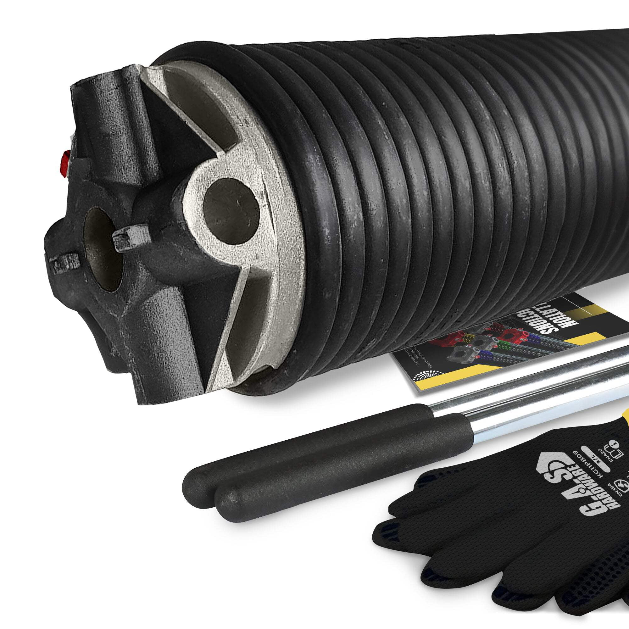 362 x 33/4 Commercial Garage Door Torsion Spring Replacement w