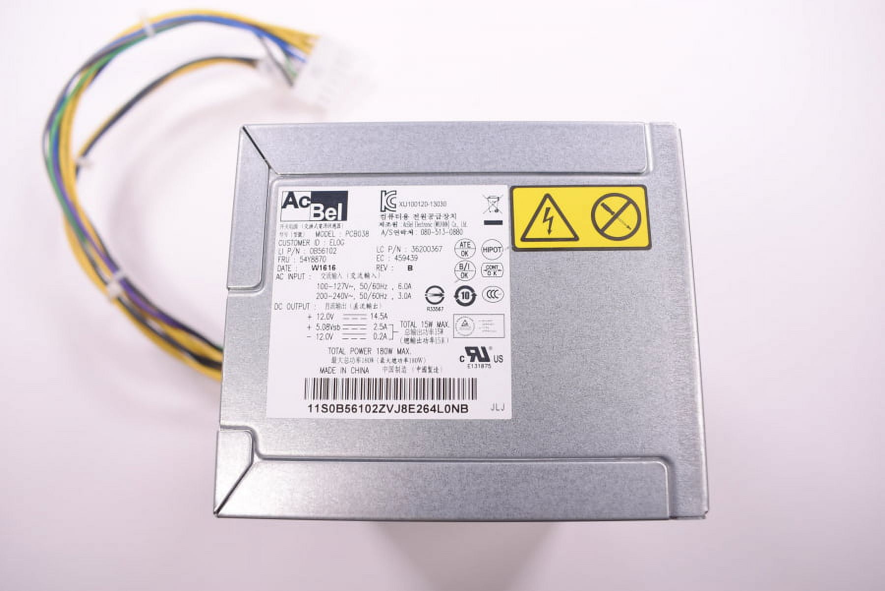 36200366 Lenovo Power Supply 90BG003JUS H50-55 h530 desktop (90aa