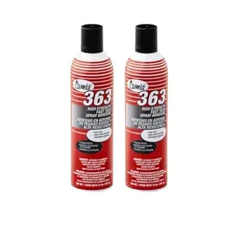 363 CAMIE High Strength Fast Tack Spray Adhesive. (2 Pack)