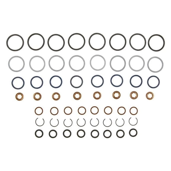 363 Cid 6.0L Powerstroke Diesel Injector O-Rings for 2004-2010 Ford E-series