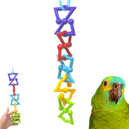 3637 Large Z Link Multiple Use Bird Toy