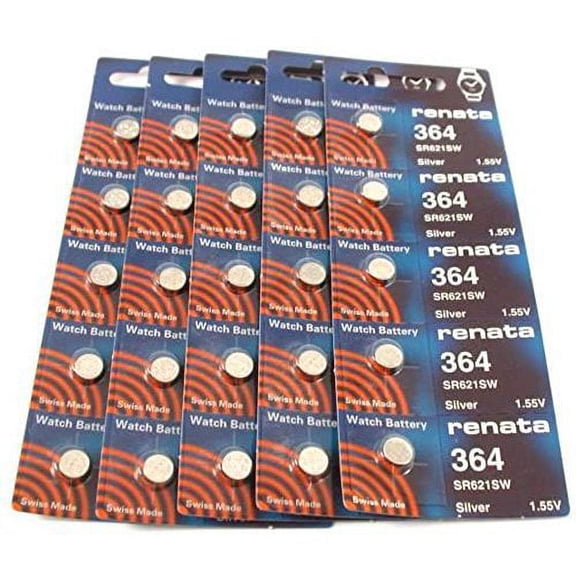 #364 Renata Watch Batteries 100Pcs