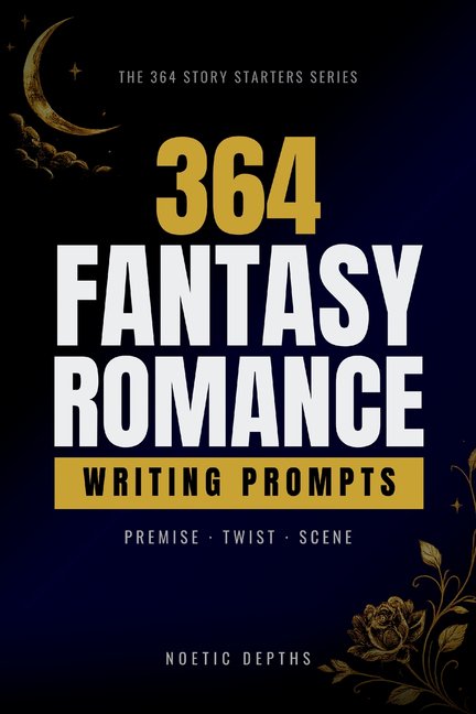 The 364 Story Starters 364 Fantasy Romance Writing Prompts: Premise, Twist, and Scene Starters for Enemies, Fae, Curses, and Forbidden Love, (Paperback)