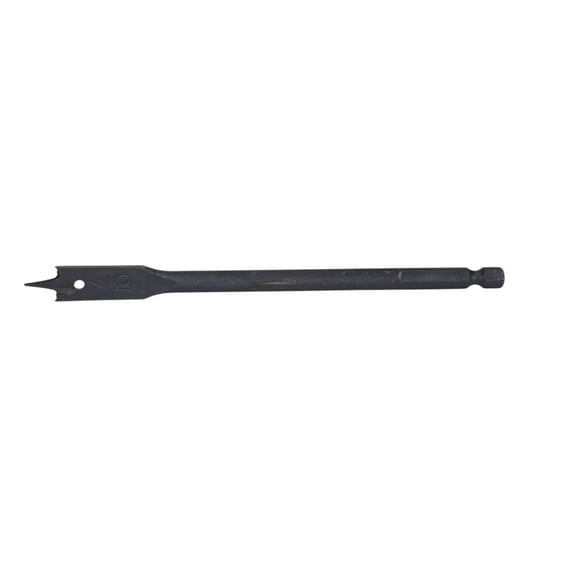 Century Drill & Tool – 36428 Lazer Spade Drill Bit – 7/16” x 6” – Alloy Steel Spade Tool with Heavy-Duty Quick-Change Hex Shank