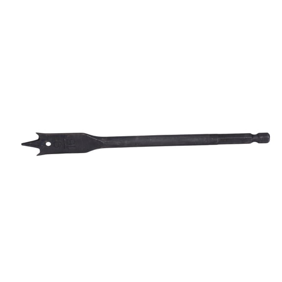 Century Drill & Tool – 36436 Lazer Spade Drill Bit – 9/16” x 6” – Alloy Steel Spade Tool with Heavy-Duty Quick-Change Hex Shank