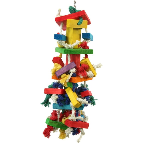 3646 Large Block Tower Bird Toy